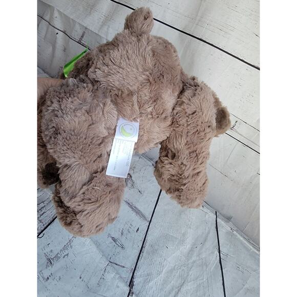 Animal Adventure Sweet Sprouts Bear Plush Green Feet Snowflake 16 Inch 2015 Toy - Picture 10 of 10
